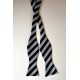 Christ's College Boat Club (equal/equal stripe) Bow Tie.