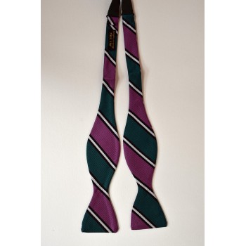 Jesus College Rhadegund Striped  Bow Tie.