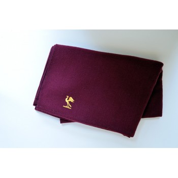 Hawks Club Embroidered Scarf.