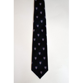 Homerton College Crested Tie.