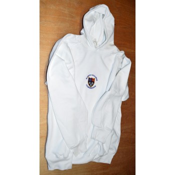 King's College Hooded White Top