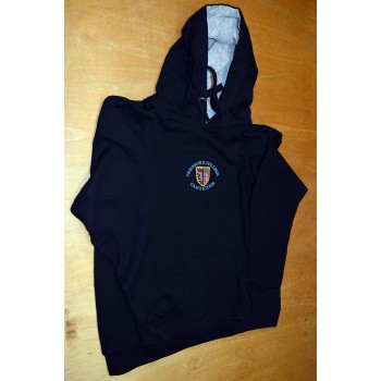 Pembroke College Hooded Navy Top