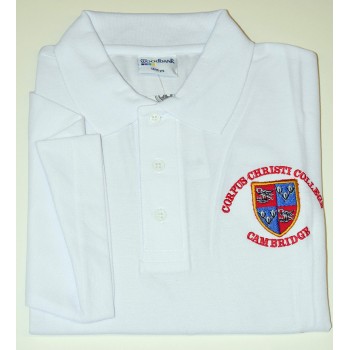 Corpus Christi College Polo Shirt White