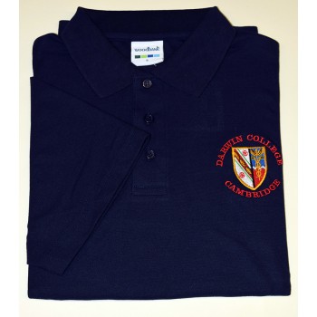 Darwin College Polo Shirt Navy