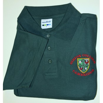 Girton College Polo Shirt Green