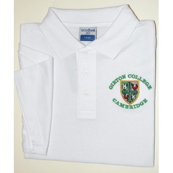 Girton College Polo Shirt White