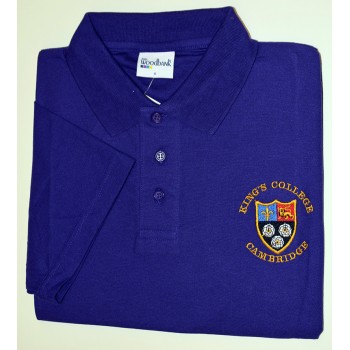 King's College Polo Shirt Purple