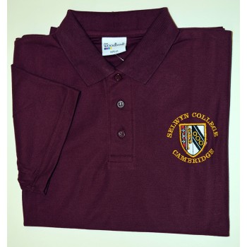 Selwyn College Maroon Polo Shirt