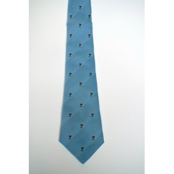 Jesus College Genials Crested Tie.