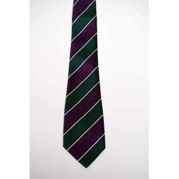 Jesus College Rhadegund Striped Tie.